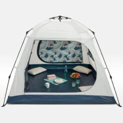 Quechua Abri De Camping 4 Places - Base Easy Fresh - Polyvalent, Instantané à Arceaux 12 Quechua Abri De Camping 4 Places - Base Easy Fresh - Polyvalent, Instantané à Arceaux -Camping En Plein Air Boutique abri de camping 4 places base easy fresh polyvalent instantane a arceaux 2