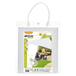 Aktive Garden Store D'ombrage Triangulaire Blanc -Camping En Plein Air Boutique aktive garden store dombrage triangulaire blanc 3