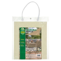 Aktive Garden Store D'ombrage Triangulaire Couleur Crème -Camping En Plein Air Boutique aktive garden store dombrage triangulaire couleur creme 3