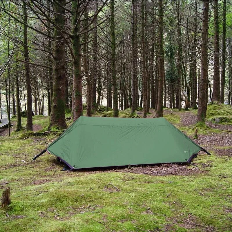 Auvent 2 En 1 - Bâche Et Hamac 330 X 120 - Vert 2 Auvent 2 En 1 - Bâche Et Hamac 330 X 120 - Vert – Image 2