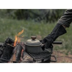 Barebones Casserole En émail / Poêle En Acier - Gris Pierre -Camping En Plein Air Boutique barebones casserole en email poele en acier gris pierre 3