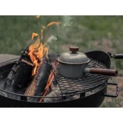 Barebones Casserole En émail / Poêle En Acier - Gris Pierre -Camping En Plein Air Boutique barebones casserole en email poele en acier gris pierre 4