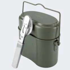 Batterie De Cuisine, Couverts De Camping & Tasse Thermique | Aluminium & Inox -Camping En Plein Air Boutique batterie de cuisine couverts de camping and tasse thermique aluminium and inox 4