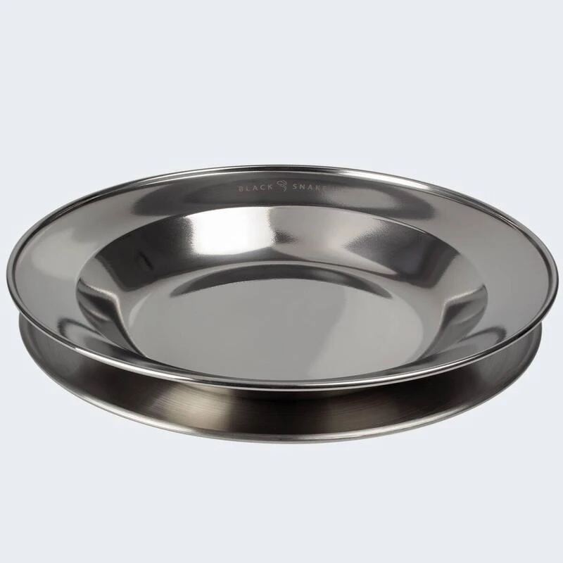 Batterie De Cuisine De Camping, Assiette Plate & Creuse Et Couverts Set 7 Batterie De Cuisine De Camping, Assiette Plate & Creuse Et Couverts Set – Image 7