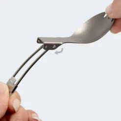 Batterie De Cuisine De Camping Set | Casseroles + Fourchette/Cuillère | Titane -Camping En Plein Air Boutique batterie de cuisine de camping set casseroles fourchettecuillere titane 4