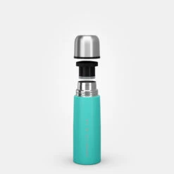 Quechua Bouteille Isotherme Inox 0,4L Avec Gobelet Pour La Randonnée - Turquoise 17 Quechua Bouteille Isotherme Inox 0,4L Avec Gobelet Pour La Randonnée - Turquoise -Camping En Plein Air Boutique bouteille isotherme inox 04l avec gobelet pour la randonnee turquoise 7