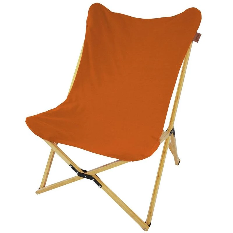 Chaise Longue Tofte - Chaise Relax De Camping - Pliable - Max. 120 Kg - Orange 1 Chaise Longue Tofte - Chaise Relax De Camping - Pliable - Max. 120 Kg - Orange