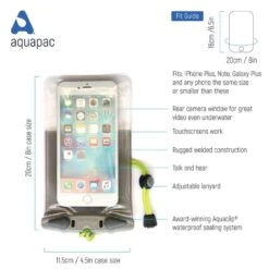 Aquapac Etui Professionnel étanche Pour Téléphone Plus Vert Citron -Camping En Plein Air Boutique etui professionnel etanche pour telephone plus vert citron 3