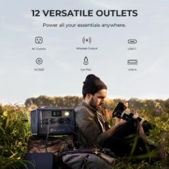 Générateur Solaire BLUETTI EB70 716Wh -Camping En Plein Air Boutique generateur solaire bluetti eb70 716wh 2