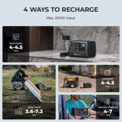 Générateur Solaire BLUETTI EB70 716Wh -Camping En Plein Air Boutique generateur solaire bluetti eb70 716wh 3