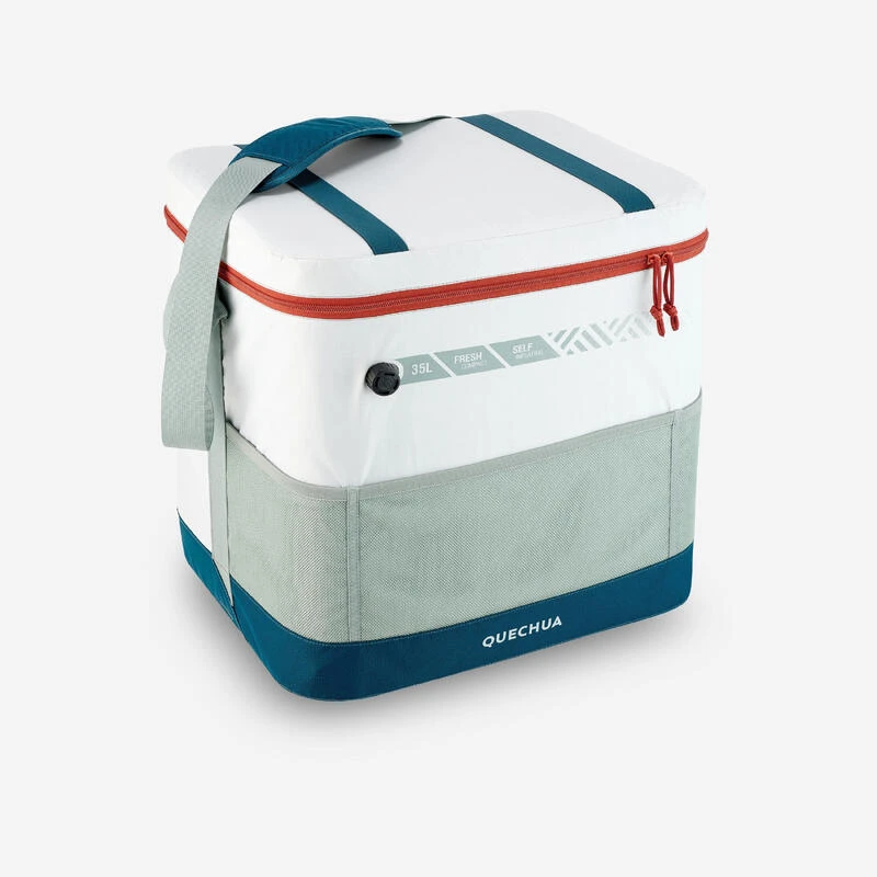 Quechua GLACIERE SOUPLE DE CAMPING - 35 LITRES - CONSERVATION AU FRAIS 17 HEURES 1 Quechua GLACIERE SOUPLE DE CAMPING - 35 LITRES - CONSERVATION AU FRAIS 17 HEURES