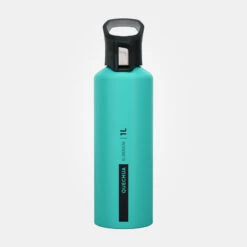 Quechua Gourde Alu 1L Avec Bouchon à Ouverture Rapide Pour La Randonnée - Vert -Camping En Plein Air Boutique gourde alu 1l avec bouchon a ouverture rapide pour la randonnee vert 9