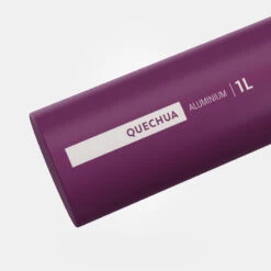 Quechua Gourde Alu 1L Avec Bouchon à Ouverture Rapide Pour La Randonnée - Violet 12 Quechua Gourde Alu 1L Avec Bouchon à Ouverture Rapide Pour La Randonnée - Violet -Camping En Plein Air Boutique gourde alu 1l avec bouchon a ouverture rapide pour la randonnee violet 2