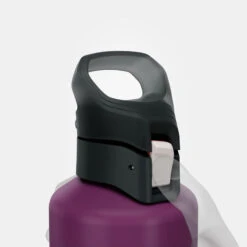 Quechua Gourde Alu 1L Avec Bouchon à Ouverture Rapide Pour La Randonnée - Violet 15 Quechua Gourde Alu 1L Avec Bouchon à Ouverture Rapide Pour La Randonnée - Violet -Camping En Plein Air Boutique gourde alu 1l avec bouchon a ouverture rapide pour la randonnee violet 5