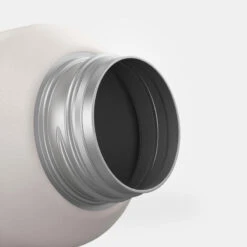 Quechua Gourde Inox 0,6L Avec Bouchon à Vis Pour La Randonnée - Blanc -Camping En Plein Air Boutique gourde inox 06l avec bouchon a vis pour la randonnee blanc 6