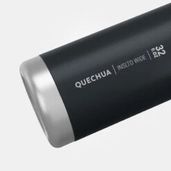 Quechua Gourde MH100 Isotherme (inox Double Paroi à Vide D'air) 0,95L Large Ouverture -Camping En Plein Air Boutique gourde mh100 isotherme inox double paroi a vide dair 095l large ouverture 2