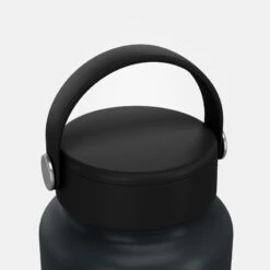 Quechua Gourde MH100 Isotherme (inox Double Paroi à Vide D'air) 0,95L Large Ouverture -Camping En Plein Air Boutique gourde mh100 isotherme inox double paroi a vide dair 095l large ouverture 3