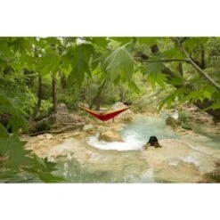 TICKET TO THE MOON Hamac King Size Bordeaux / Jaune 6 TICKET TO THE MOON Hamac King Size Bordeaux / Jaune -Camping En Plein Air Boutique hamac king size bordeaux jaune 2