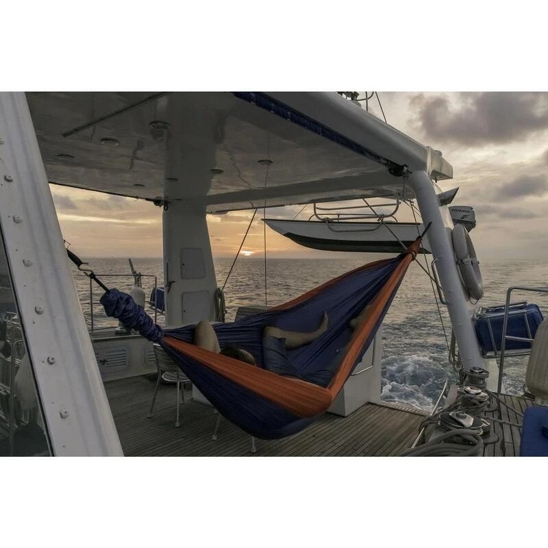 TICKET TO THE MOON Hamac King Size Bordeaux / Jaune 4 TICKET TO THE MOON Hamac King Size Bordeaux / Jaune – Image 4