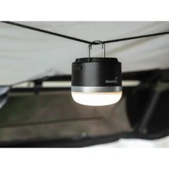 Lampe De Camping LED - Tarfala - Rechargeable USB - Autonomie 110h - Noir -Camping En Plein Air Boutique lampe de camping led tarfala rechargeable usb autonomie 110h noir 2