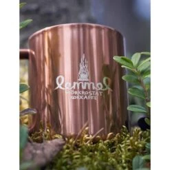 Lemmel Mug Isolé à Double Paroi - Acier Inoxydable/Cuivre - Logo Lemmel -Camping En Plein Air Boutique lemmel mug isole a double paroi acier inoxydablecuivre logo lemmel 3