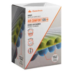 Quechua MATELAS DE CAMPING GONFLABLE AIR CONFORT | 2 PERSONNES - LARGEUR 120 CM -Camping En Plein Air Boutique matelas de camping gonflable air confort 2 personnes largeur 120 cm 2