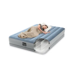 Matelas Gonflable - Intex Mid-Rise Comfort -2 Personnes -Camping En Plein Air Boutique matelas gonflable intex mid rise comfort 2 personnes 2