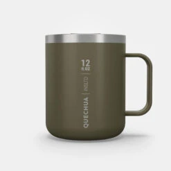 Quechua Mug MH500 Isotherme (double Paroi Inox) Camp Du Randonneur 0,38L Kaki 17 Quechua Mug MH500 Isotherme (double Paroi Inox) Camp Du Randonneur 0,38L Kaki -Camping En Plein Air Boutique mug mh500 isotherme double paroi inox camp du randonneur 038l kaki 8