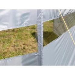 Paravent De Camping Bora - Brise-Vue - 6,0 X 1,4 M - Résistant Au Vent - Gris -Camping En Plein Air Boutique paravent de camping bora brise vue 60 x 14 m resistant au vent gris 4