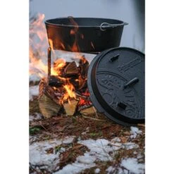 Petromax Dutch Oven FT6-6QT - Sans Pieds -Camping En Plein Air Boutique petromax dutch oven ft6 6qt sans pieds 3