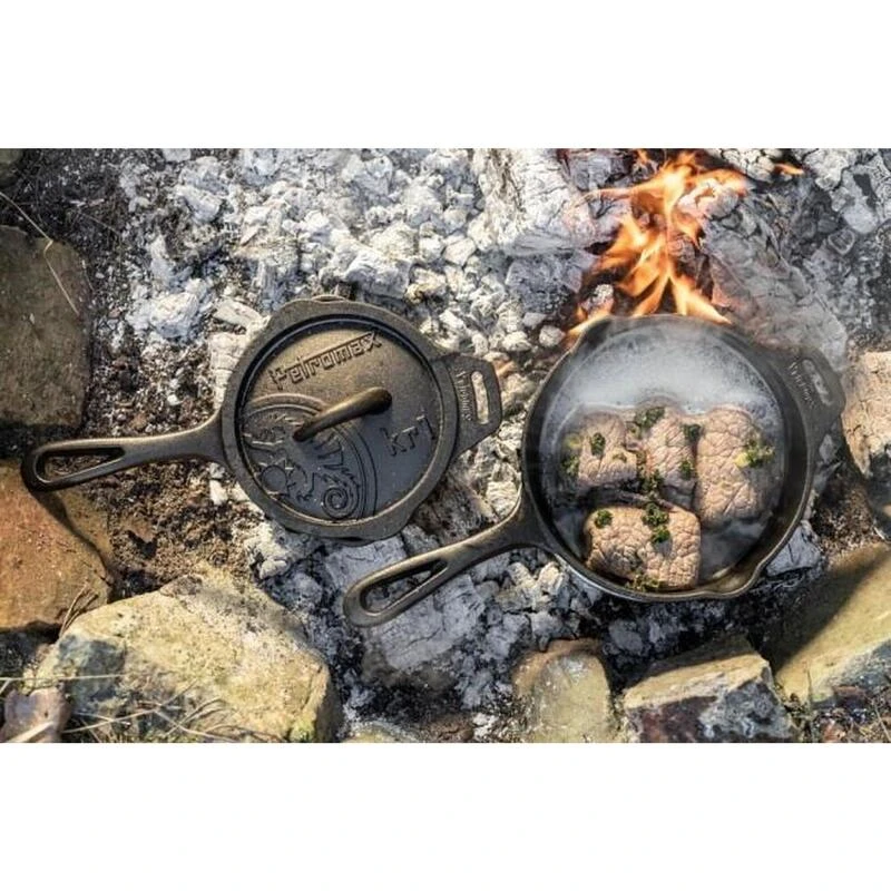 Petromax KR1 Poêle En Fonte Avec Couvercle (1 Litre) 3 Petromax KR1 Poêle En Fonte Avec Couvercle (1 Litre) – Image 3