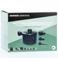 Quechua POMPE ÉLECTRIQUE COMPACTE POUR LE CAMPING - RECHARGEABLE SUR SECTEUR -Camping En Plein Air Boutique pompe electrique compacte pour le camping rechargeable sur secteur 4