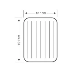 Intex Prestige Downy Full Airbed - Lit Gonflable - 191x137x25cm - Avec Accessoires 8 Intex Prestige Downy Full Airbed - Lit Gonflable - 191x137x25cm - Avec Accessoires -Camping En Plein Air Boutique prestige downy full airbed lit gonflable 191x137x25cm avec accessoires 3