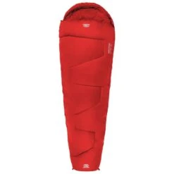 HIGHLANDER Sac De Couchage Sleepline 350 Momie 4°C Rouge -Camping En Plein Air Boutique sac de couchage sleepline 350 momie 4c rouge 2