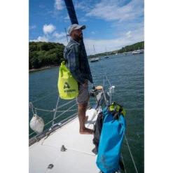 Aquapac Sac étanche 25L Heavyweight Avec Bandoulière Blu -Camping En Plein Air Boutique sac etanche 25l heavyweight avec bandouliere blu 4