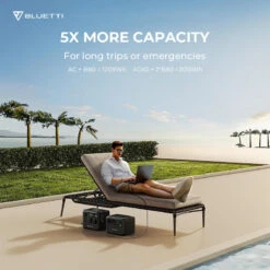 Station Électrique Portable BLUETTI AC60+B80+PV120 Pour Camping -Camping En Plein Air Boutique station electrique portable bluetti ac60b80pv120 pour camping 2