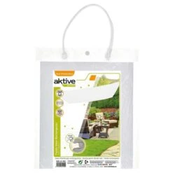 Store Rectangulaire Aktive Garden Blanc -Camping En Plein Air Boutique store rectangulaire aktive garden blanc 3