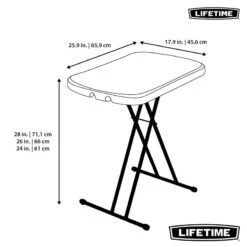 Table Individuelle Ajustable En Hauteur LIFETIME #80251 13 Table Individuelle Ajustable En Hauteur LIFETIME #80251 -Camping En Plein Air Boutique table individuelle ajustable en hauteur lifetime 80251 6