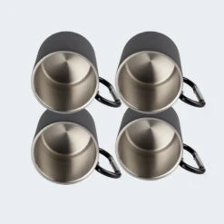 Tasse Thermique De Camping 300 Ml | Mousqueton | Acier Inoxydable | 4 Gobelets 10 Tasse Thermique De Camping 300 Ml | Mousqueton | Acier Inoxydable | 4 Gobelets -Camping En Plein Air Boutique tasse thermique de camping 300 ml mousqueton acier inoxydable 4 gobelets 3