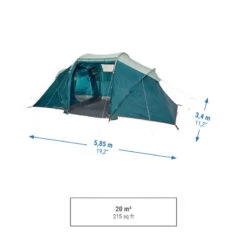 Quechua Tente à Arceaux De Camping - Arpenaz 4.2 - 4 Personnes - 2 Chambres 13 Quechua Tente à Arceaux De Camping - Arpenaz 4.2 - 4 Personnes - 2 Chambres -Camping En Plein Air Boutique tente a arceaux de camping arpenaz 42 4 personnes 2 chambres 3