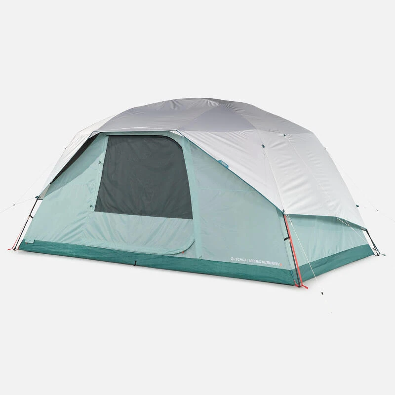 Quechua Tente à Arceaux De Camping - Arpenaz 6 ULTRAFRESH - 6 Personnes - 7 Quechua Tente à Arceaux De Camping - Arpenaz 6 ULTRAFRESH - 6 Personnes - – Image 7