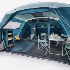 Quechua Tente à Arceaux De Camping - Arpenaz 6.3 - 6 Personnes - 3 Chambres -Camping En Plein Air Boutique tente a arceaux de camping arpenaz 63 6 personnes 3 chambres 3
