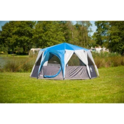 Tente Coleman Octagon 8 (Bleue) 11 Tente Coleman Octagon 8 (Bleue) -Camping En Plein Air Boutique tente coleman octagon 8 bleue 4