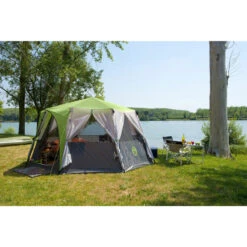 Tente Coleman Octagon 8 (Verte) 8 Tente Coleman Octagon 8 (Verte) -Camping En Plein Air Boutique tente coleman octagon 8 verte 2