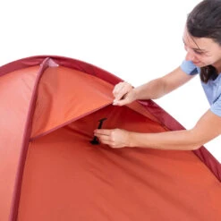 Tente Dôme De Trekking - 2 Places - MT100 -Camping En Plein Air Boutique tente dome de trekking 2 places mt100 9