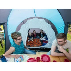 Tente Dôme Familiale Hammerfest 6 Protect - Sol Cousu - 6 Personnes - 2 Cabines -Camping En Plein Air Boutique tente dome familiale hammerfest 6 protect sol cousu 6 personnes 2 cabines 3