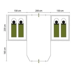 Tente Dôme Hammerfest 4 Plus - Camping - 2 Cabines - 4 Personnes - 2 Entrées 13 Tente Dôme Hammerfest 4 Plus - Camping - 2 Cabines - 4 Personnes - 2 Entrées -Camping En Plein Air Boutique tente dome hammerfest 4 plus camping 2 cabines 4 personnes 2 entrees 6