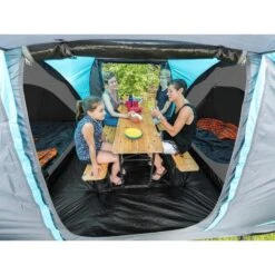 Tente Dôme Hammerfest 4 Sleeper Protect - Sol Cousu - 4 Pers - 2 Cabines Noires -Camping En Plein Air Boutique tente dome hammerfest 4 sleeper protect sol cousu 4 pers 2 cabines noires 2