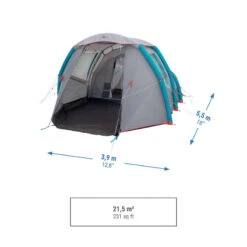 Quechua Tente Gonflable De Camping - Air Seconds 4.1 - 4 Personnes - 1 Chambre 12 Quechua Tente Gonflable De Camping - Air Seconds 4.1 - 4 Personnes - 1 Chambre -Camping En Plein Air Boutique tente gonflable de camping air seconds 41 4 personnes 1 chambre 2
