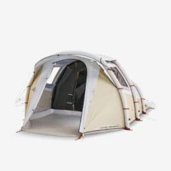 Quechua Tente Gonflable De Camping - Air Seconds 4.1 F&B - 4 Personnes - 1 Chambre